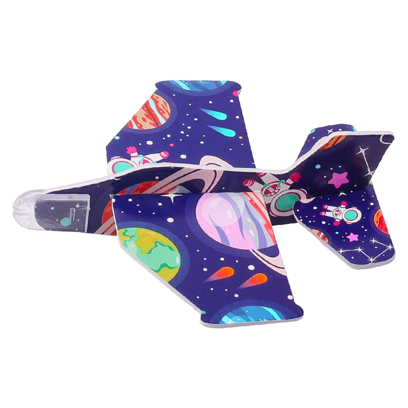 太空主题飞机一展开图